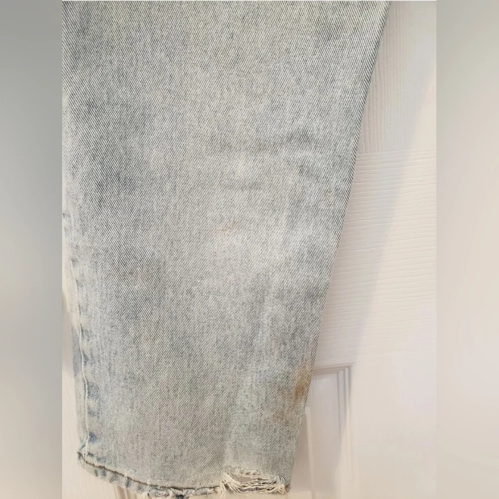 💪VINTAGE BRITCHES GREAT OUTDOORS BLUE JEANS MEN'S SIZE 31 x 31 FADED DISTRESSED - Picture 11 of 12